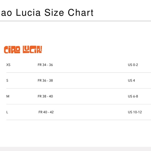 NWT Ciao Lucia! Olympia top size XL - Picture 6 of 6